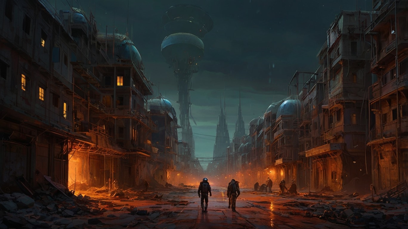 Martian city
