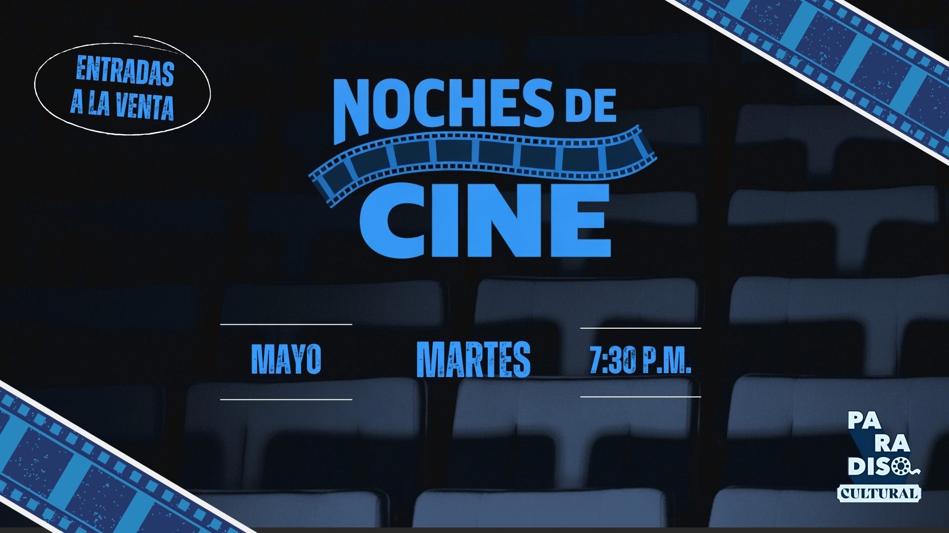 Pieza de diseno Noche de Cine