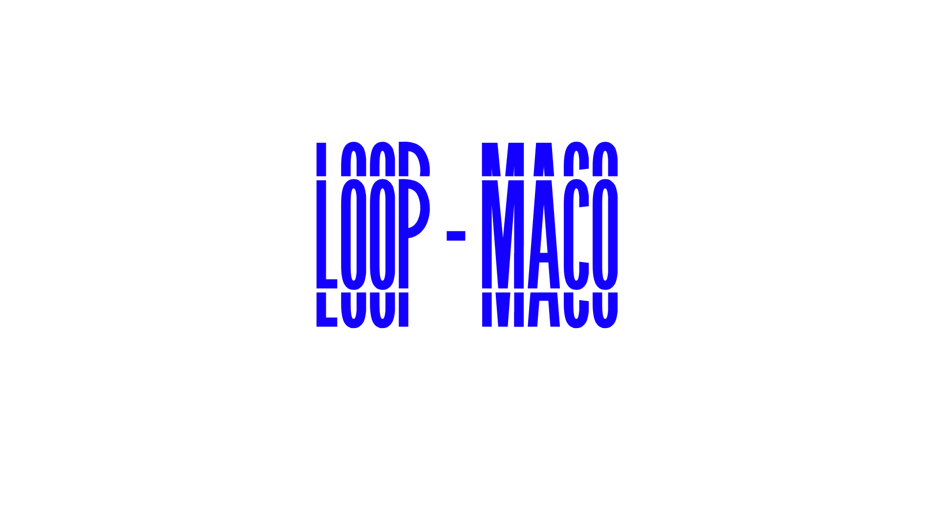 Maco Loop placa de t&iacute;tulo